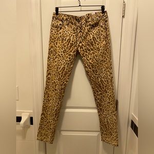 Denim & Supply Ralph Lauren Cheetah Leopard Print Jeans
